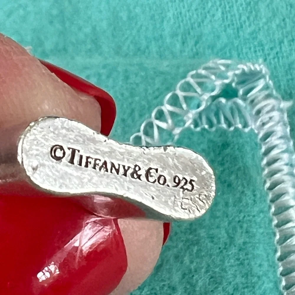 Tiffany sterling padlock charm - Picture 3 of 4